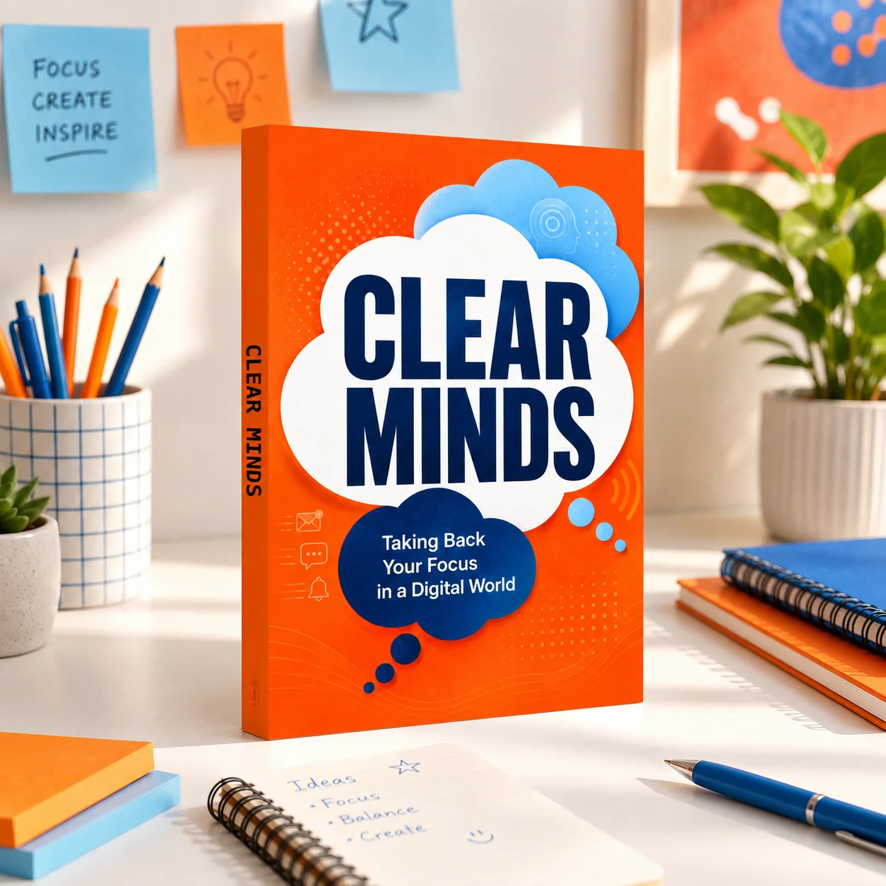Clear Mind: Self Help Book to Beat Digital Distraction, Break Scroll Habit & Restore Concentration
