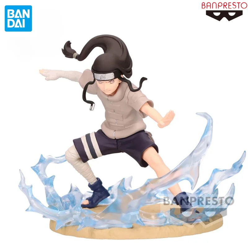 Original Banpresto Memorable Saga NARUTO Shippuden Hyuga Neji PVC 10cm Anime Figure Model Collectible Toys Gift for Friends