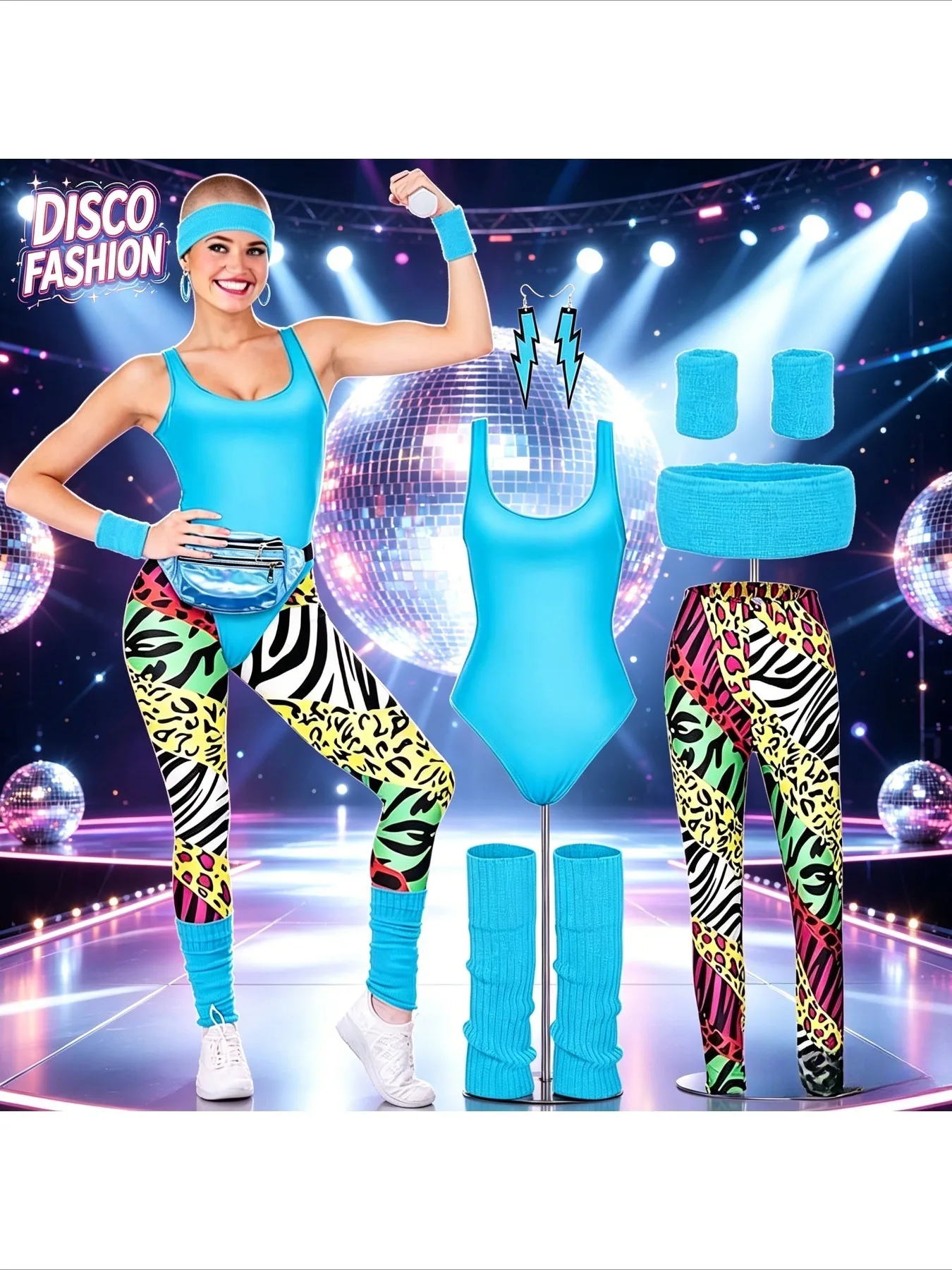Men's and Women's Disco 80s Re - огляд і ціна Women'S Accessories In The 80S