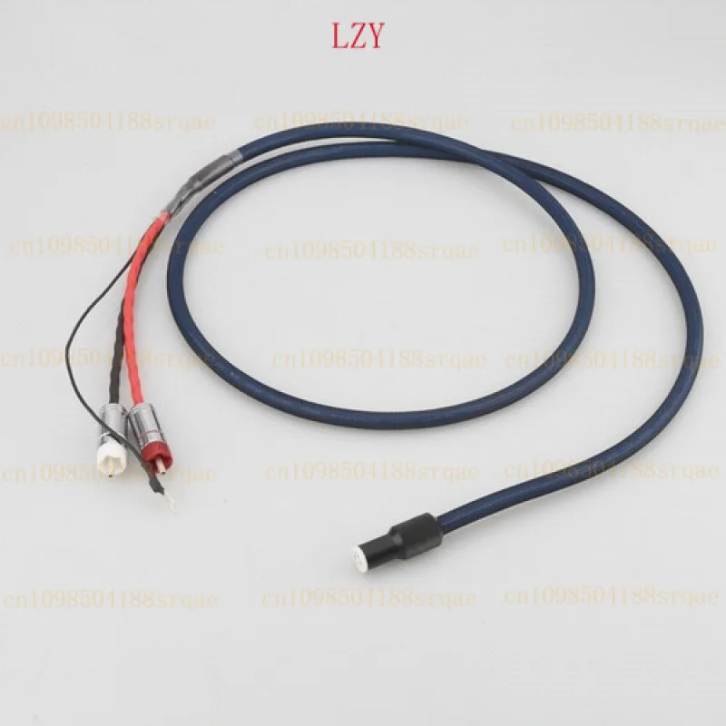 

1m HIFI Audio Phono for Tonearm Cable With shielding RCA 5 pin DIN XLR U spade plug