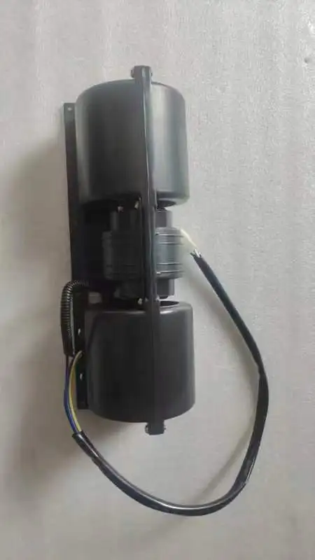 24V Double Wheels Blower Motor with High Airflow & 3700RPM for Bus Defroster Engineering Vehicles ZHF2602DZ