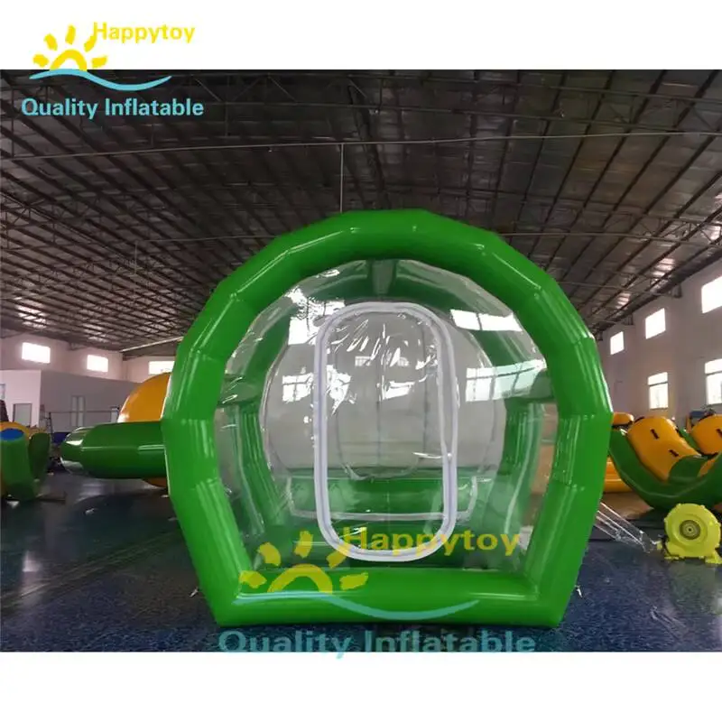 خيمة فقاعية شفافة قابلة للنفخ كرة ثلج قابلة للنفخ مع خيمة قابلة للنفخ على شكل فقاعات نفق، كرة ثلج بشرية قابلة للنفخ للبيع