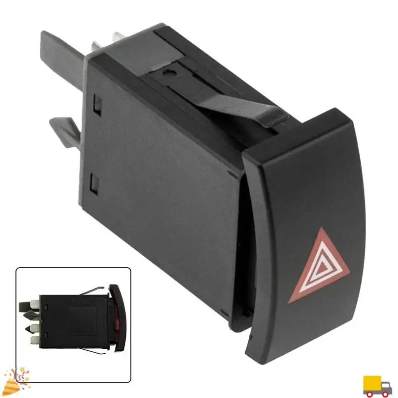 Auto Harzad Noodwaarschuwing Waarschuwen Licht Flasher Schakelaar Voor VW Passat 3BG 3B Skoda Superb 2002-2008 3U0953235D LHD