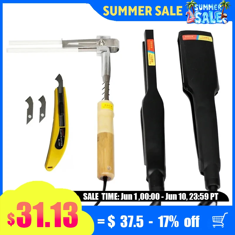 

Acrylic Hot Bending Machine Sign-making Tool 1 Pair+Hook Knife+12cm Tube Bender(220V)