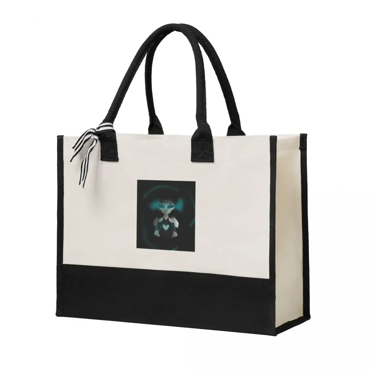 Canvas cadeau boodschappentas Anime Goth Girl Klassieke canvas tas met grote capaciteit Aanpasbare kwaliteitsgeschenken