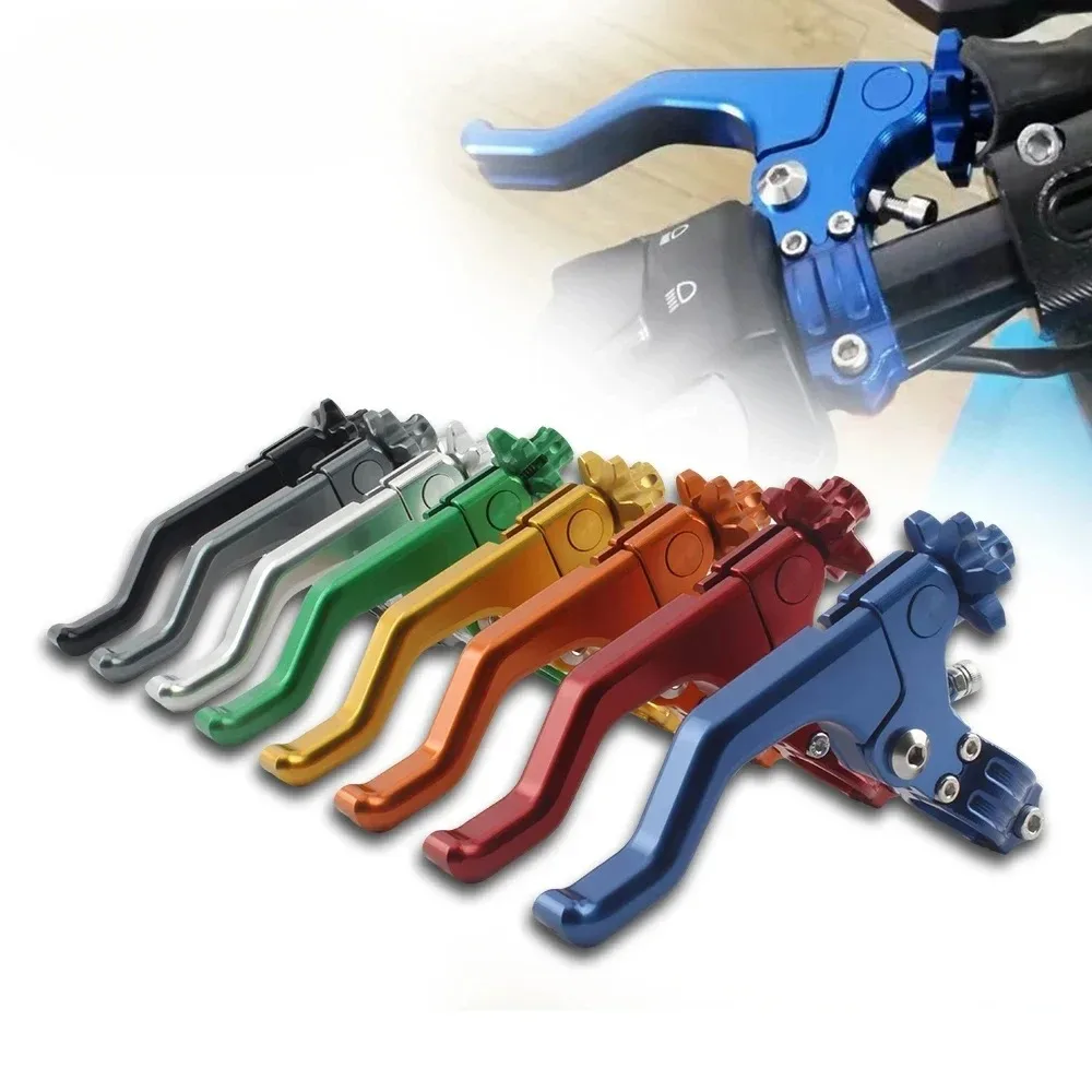 

Motorcycle Clutch Lever Handlebar Universal CNC Aluminum One Finger for KTM Honda Suzuki Yamaha Kawasaki Motocross Pit Dirt Bike