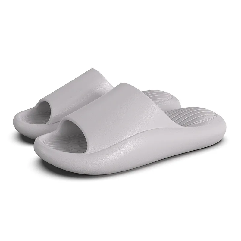 Summer Household Anti-Slip Slippers EVA Comfortable And Soft Sandals Thick-Soled Lightweight Deodorant Outer Wear Couple Sandals