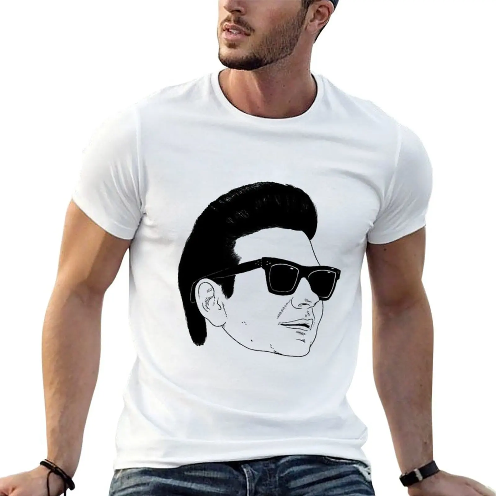 

Roy Orbison T-Shirt man t shirts high quality luxury brand t shirt men 100% cotton luxury brand T-Shirt