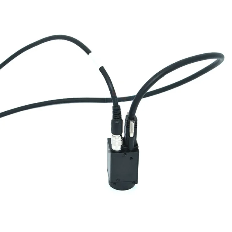 Cabo de rede Gigabit RJ45 GIGE GIGE Cat 6 CCD Cabo de rede de câmera industrial com trava fixa 20mm Basler Haikang estático