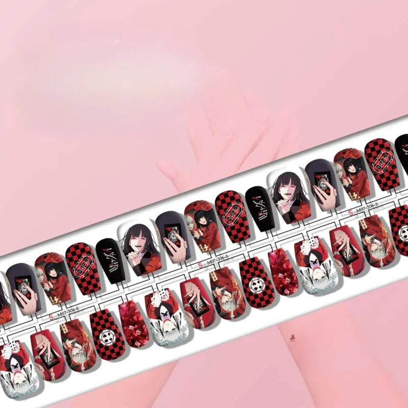 40PCS Momo Bami Kirari Momo Bami Ririka Igarashi Sayaka Itsuki Sumeragi Sensational Cutting Edge Fashion Manicure Accessories