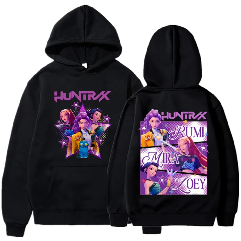 Popular Korean Demon Hunter Men's Sweatshirt Fall Winter Warm Men's Hoodie Fashion Unisex Hoodie Men's Clothing