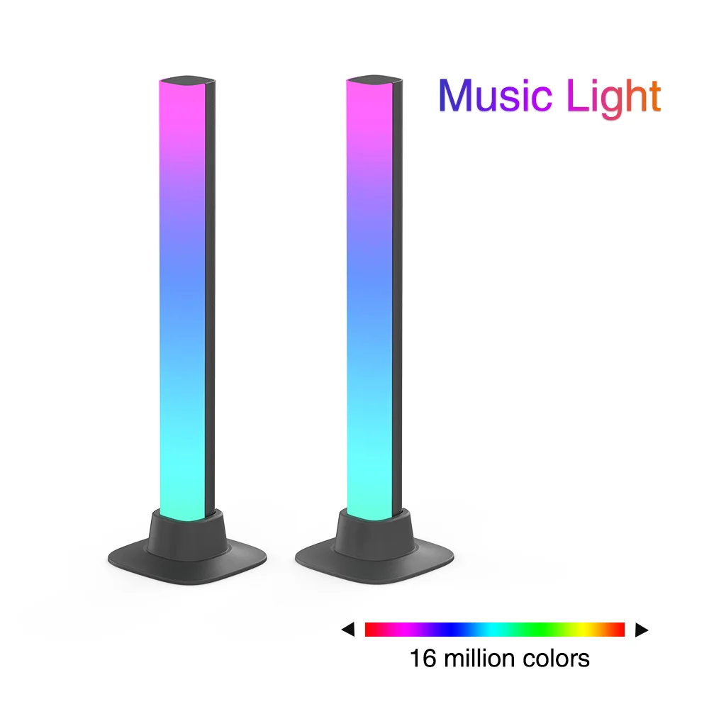 

2022 Hot New Desktop Interior Atmosphere Lamp Voice-activated Pickup Music Sensor Rhythm Stage Dj Mini Computer Ambient Light