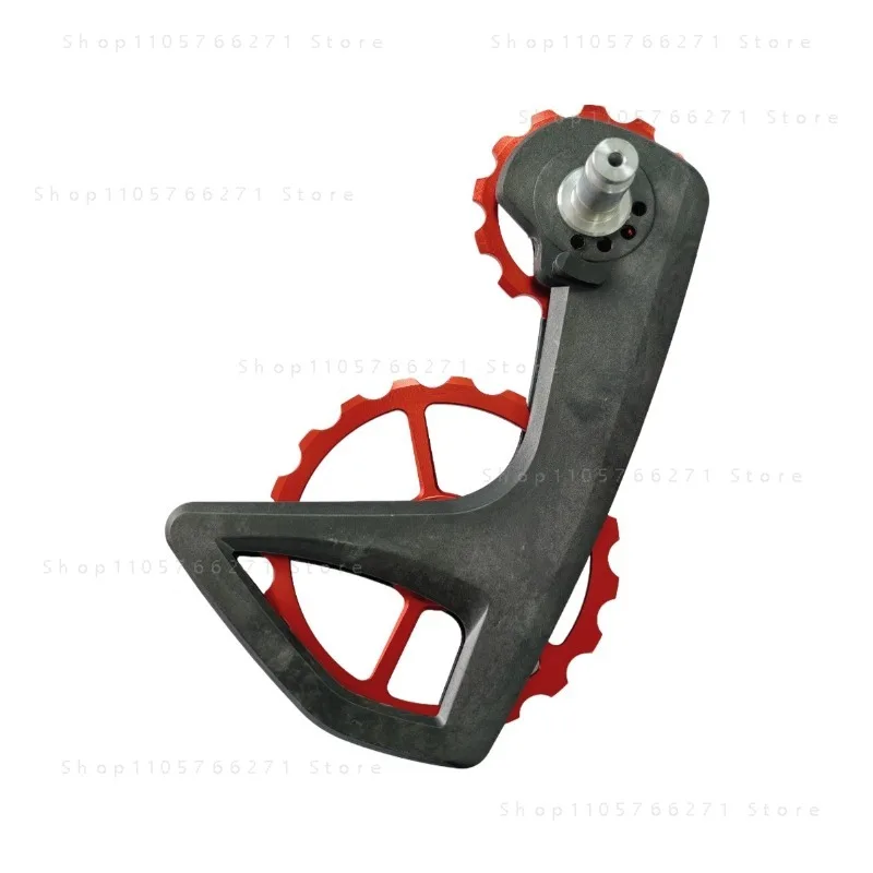 Ceramic Bearing Oversized Jockey Wheel Kit Big Pulley Cage (Big Leg) For Road Bike Rear Derailleur