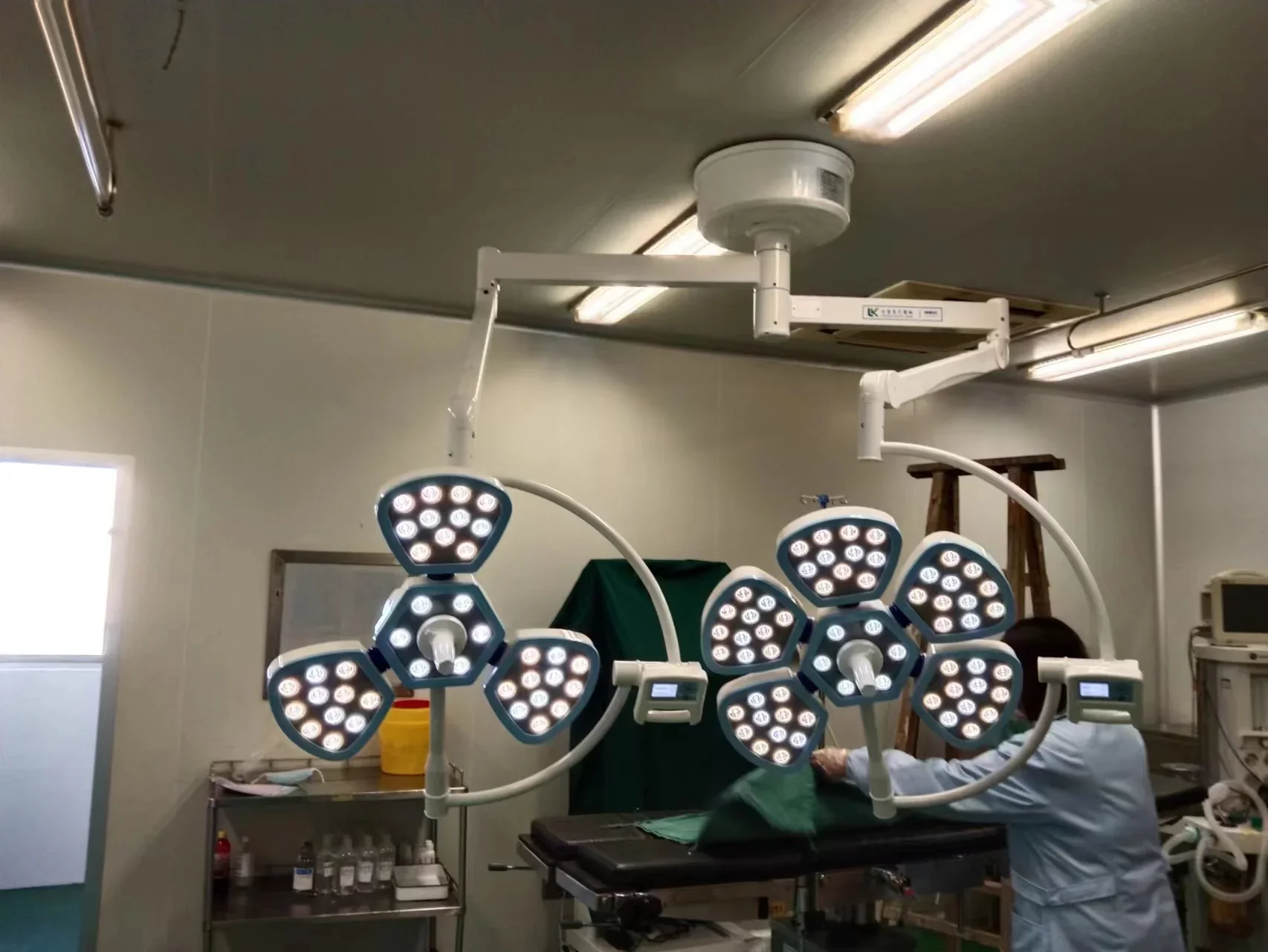 5+3 Petal Shadowless Surgical Lamp Operating Light Ceiling Light for Petal Shadowless Operating Room