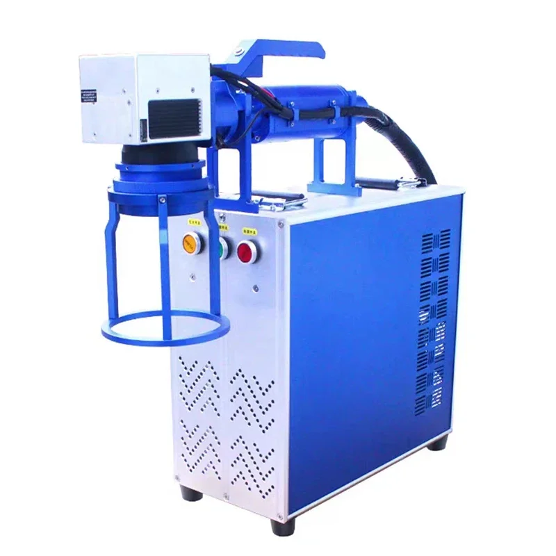 Handheld MOPA Pulse 30W 50W 100W  Marking Machine For Marker Metal Stainless Stone