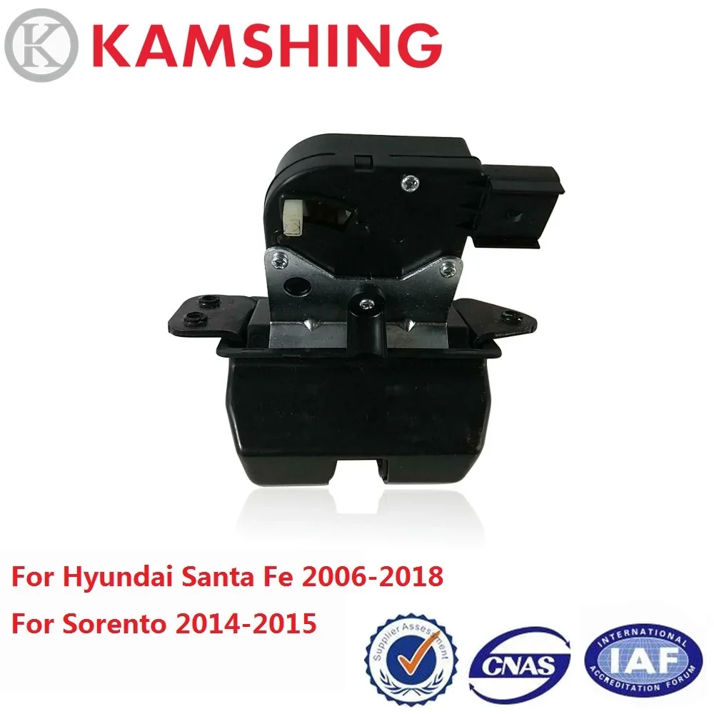 

CAPQX For Hyundai Santa Fe 2006-2012 2015-2018 For Sorento 2014 15 Rear Boot Trunk Lock Tailgate Door Lock Actuator Latch Buckle