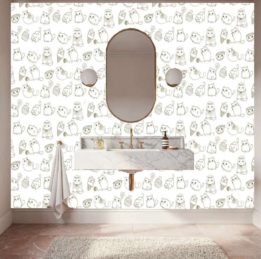 Mural Ukuran Khusus Pola Kartu - 3D Printing Heat Resistant Material ulasan dan harga