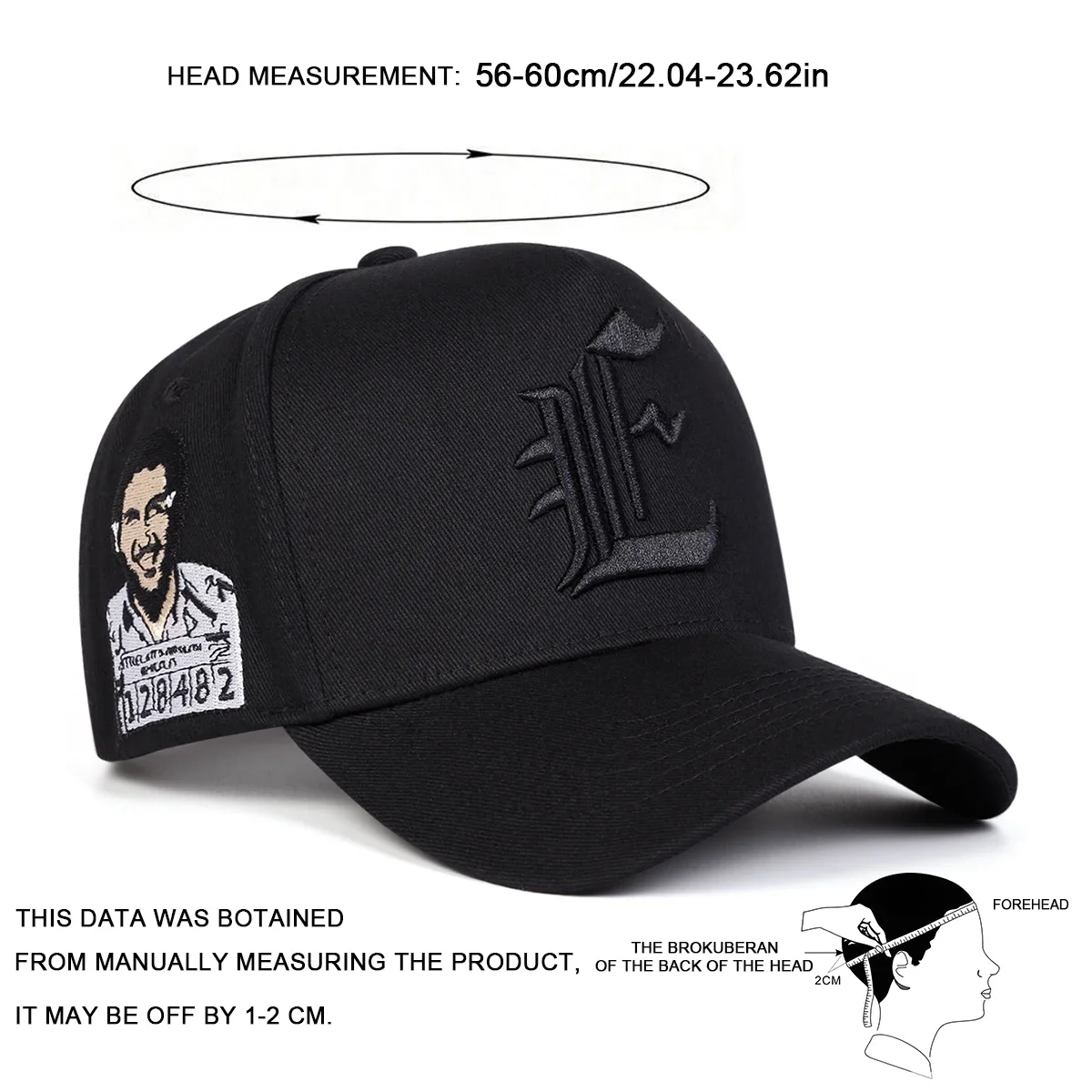 Unisex E Embroidery Baseball Caps Spring Autumn Outdoor Adjustable Casual Hats Sunscreen Hat Sports Cap image 2