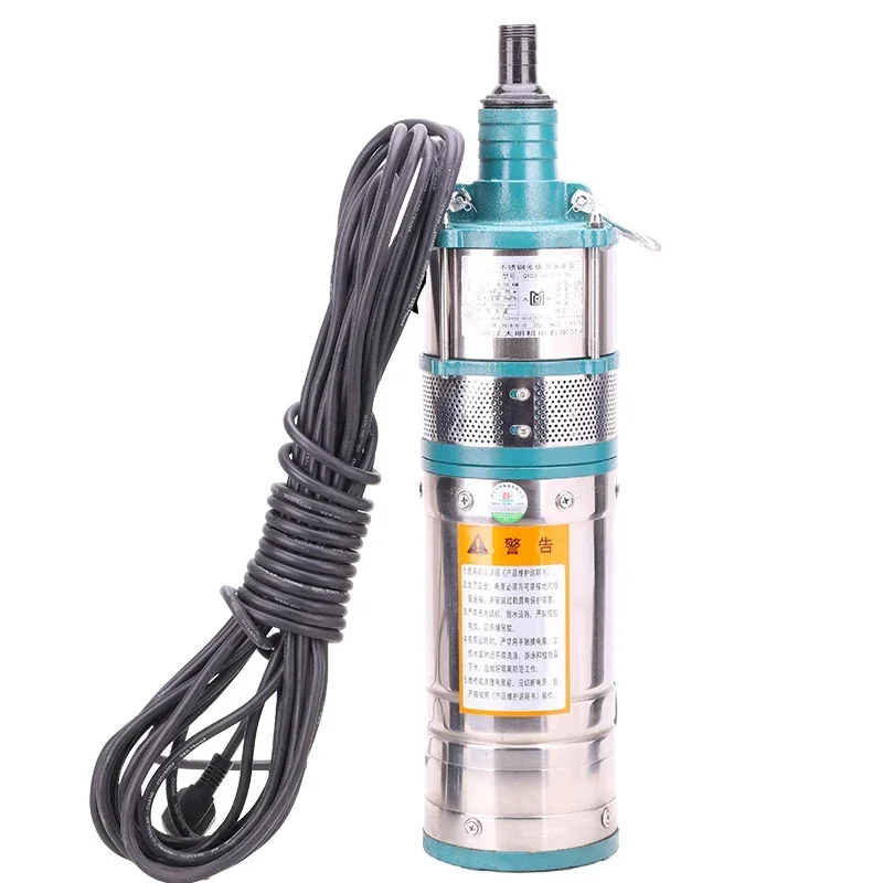 

AC380V, 4KW, high head, stainless steel multi-stage submersible pump, high pressure deep well pump