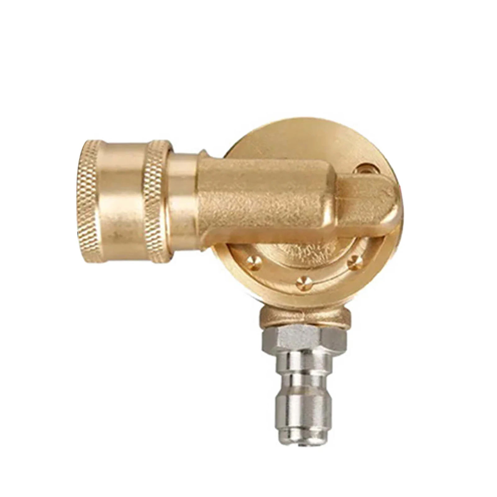 1Pc 4500 PSI Pivoting Coupler With 1/4
