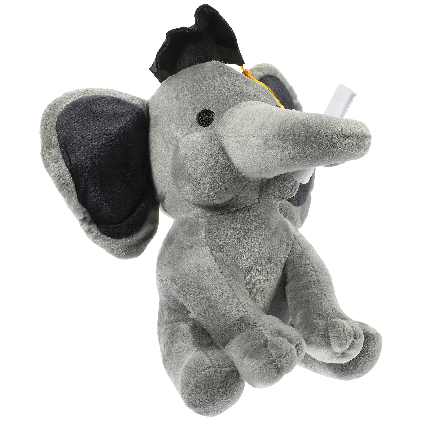 Graduation Gift Stuffed Animal Elephant Decor Filling Children Toy Room Toys Pp Cotton Fabric Comfortable Student