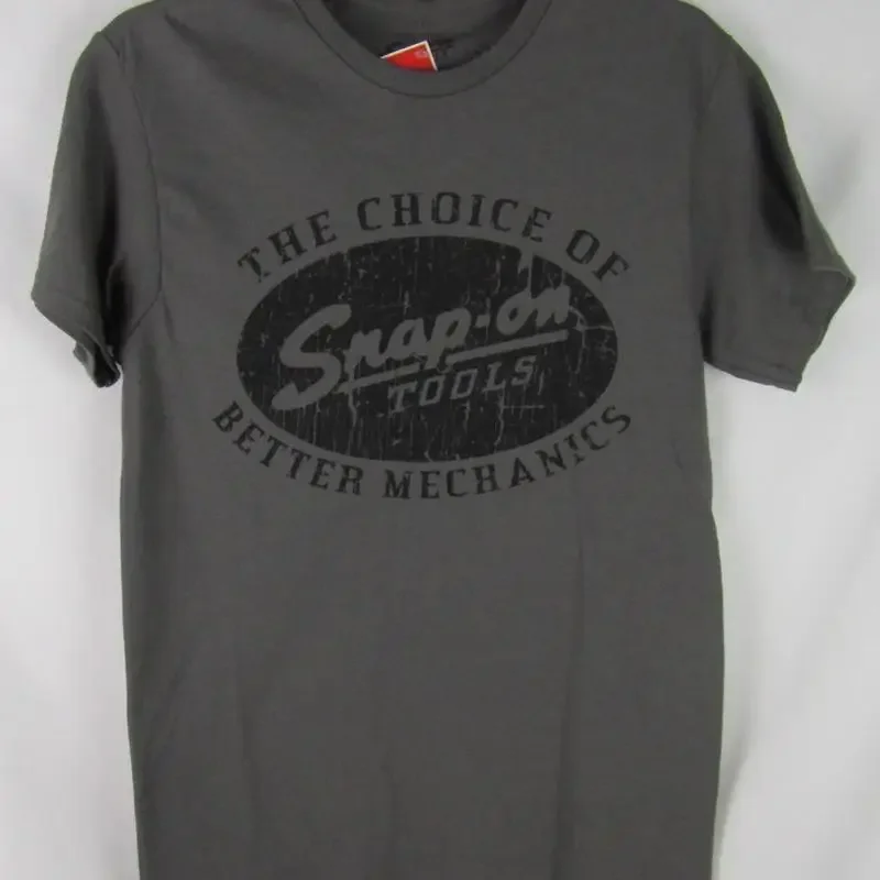 Mens Snap On Tools T Shirt Size Small Gray Nwt