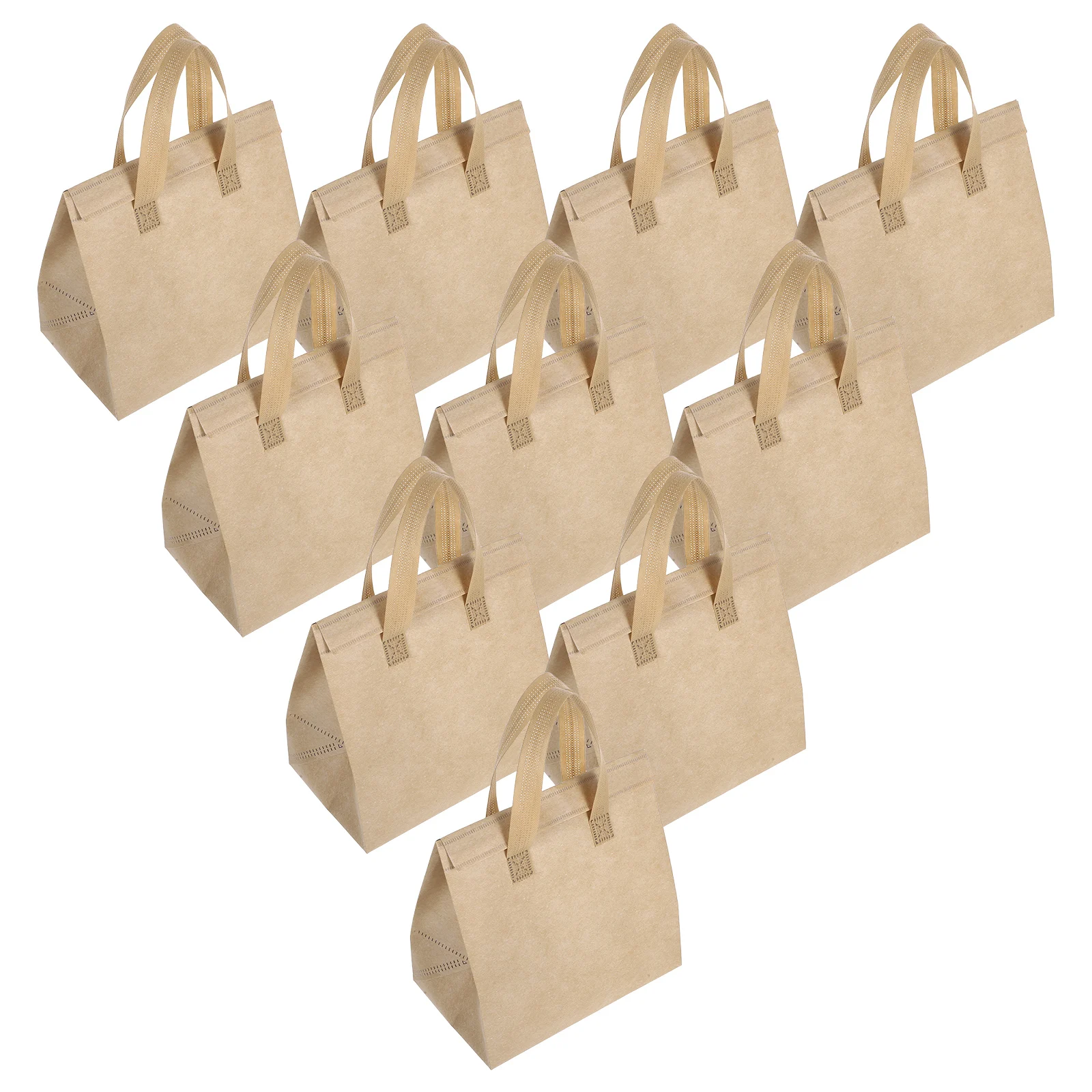 

12 Pcs Takeaway Thermal Bag Seafood Grocery Lunch Cooler Aluminum Film Insulation