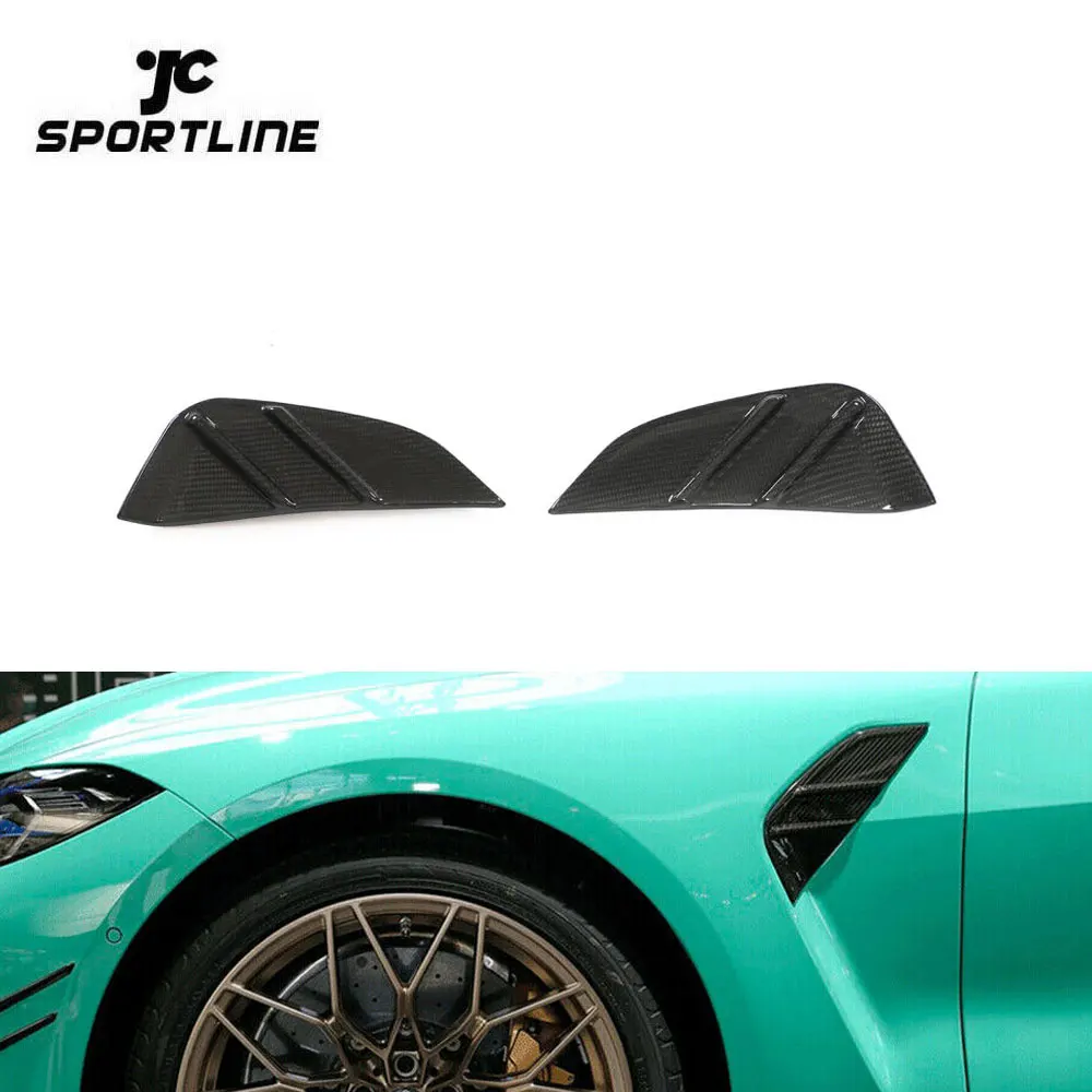 Dry Carbon Fibre M4 Side Fender Vents For BMW G82 G83 M4 2022-2023