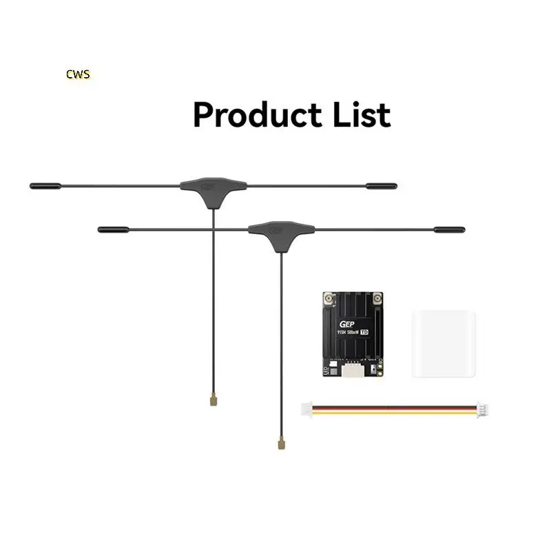 ELRS デュアル 915M PA500 ダイバーシティ受信機ハイパワー 500Mw WIFI TCXO RC FPV Quadcopter 長距離フリースタイル ドローン部品用