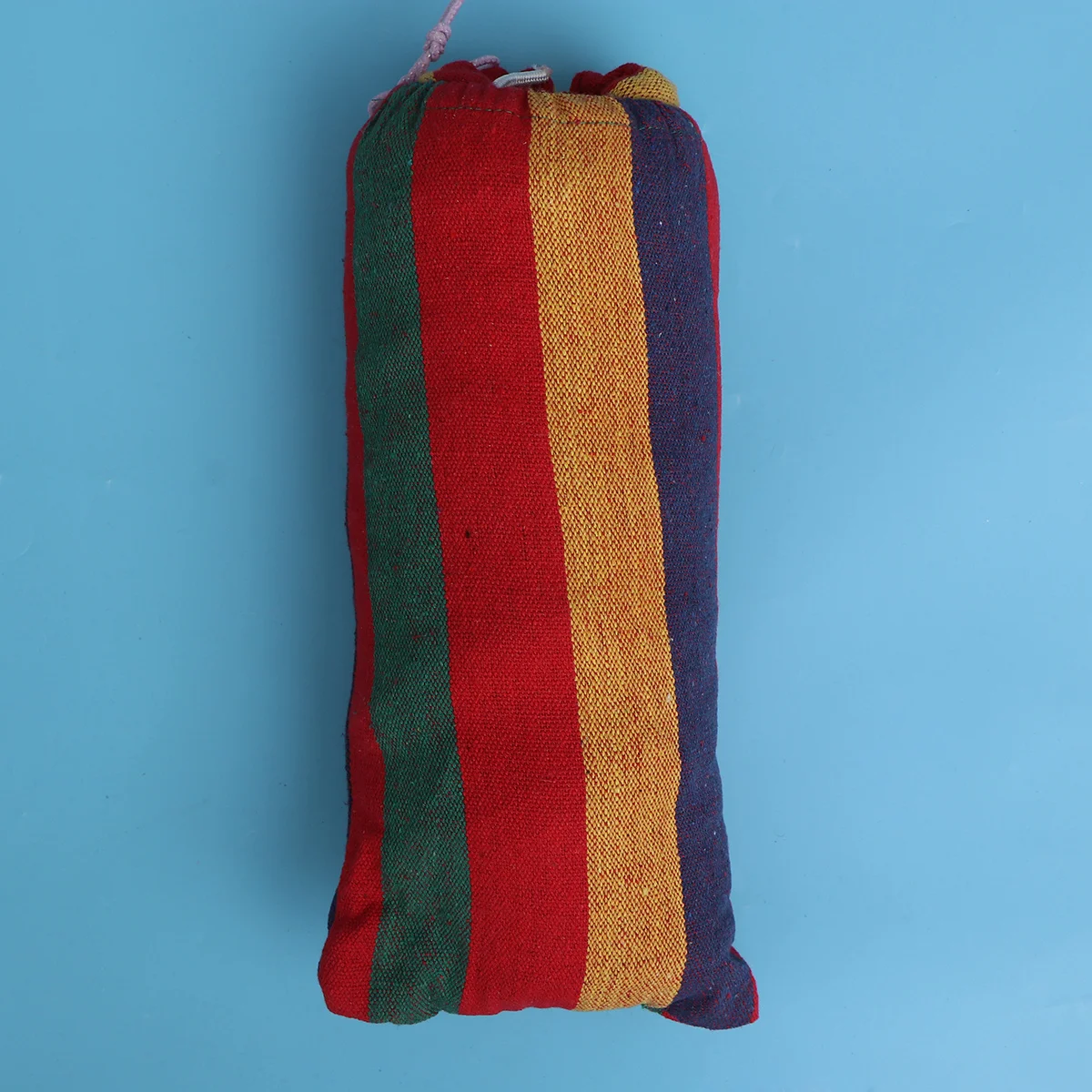 

190x150cm Foldable Anti-Roll Striped Hammock Perfect for Outdoor Camping Travel Relaxation Outdoor Hammock Canvas Swing