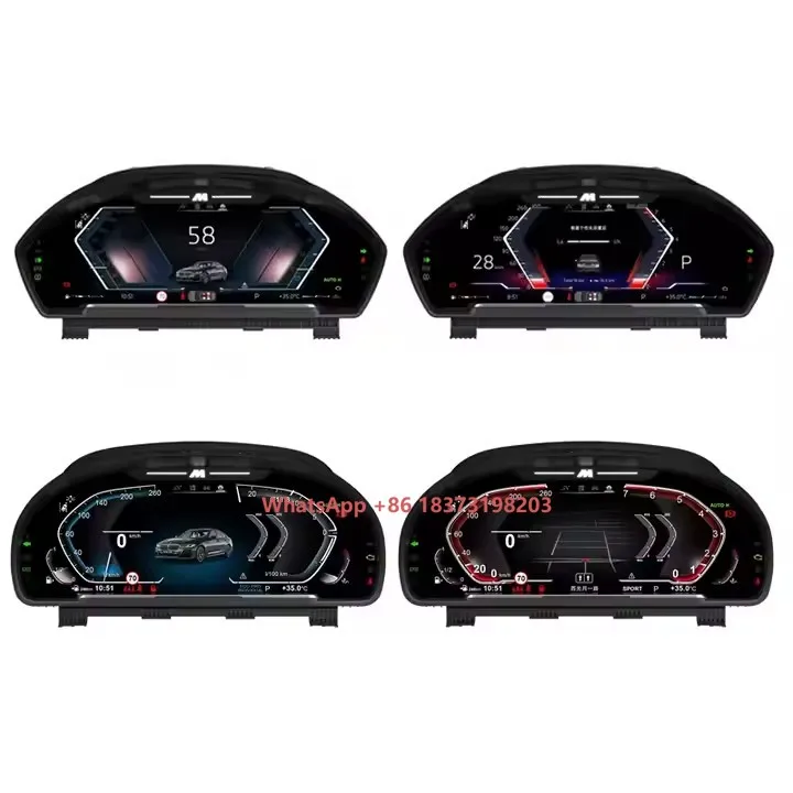 

Manufacturer Supply 12.3'' Screen LCD Dashboard Speedometer Digital Cluster for bmw 5 Series F10 F11 Instrument Panel Carplay