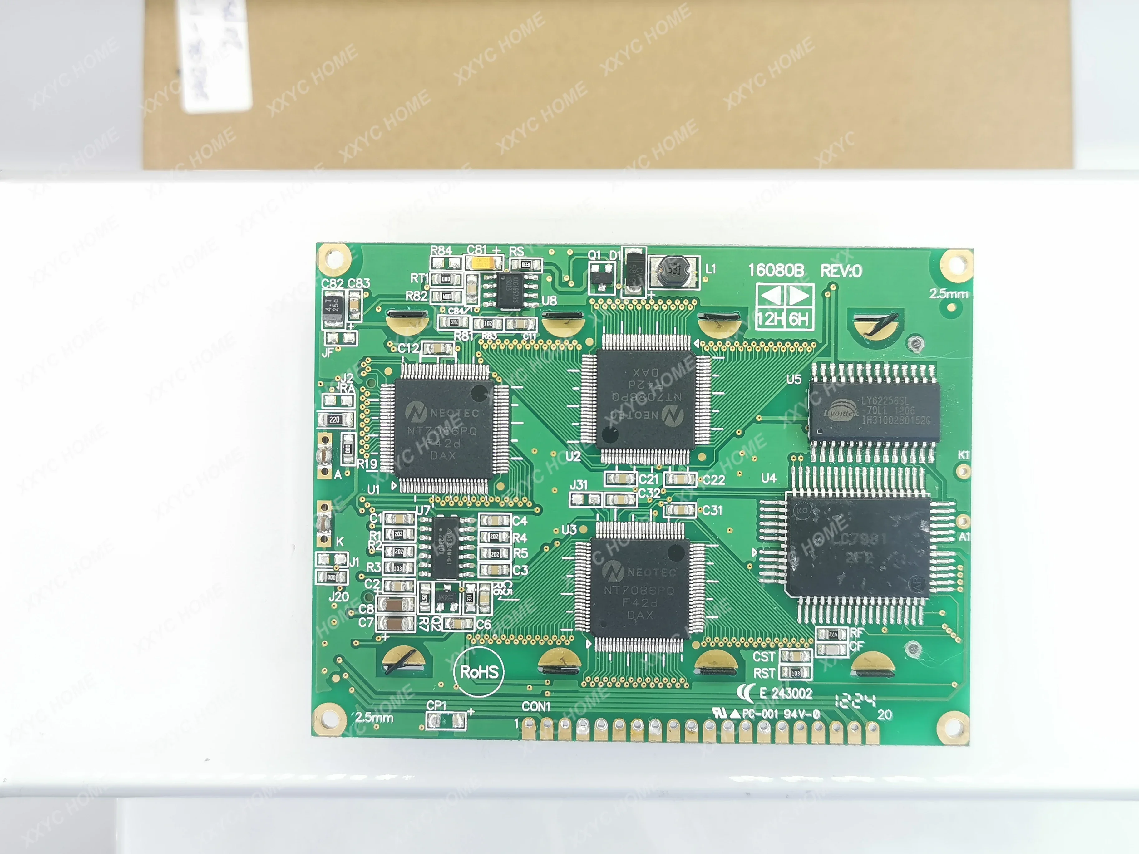 Module modul LCD LCD16080 layar biru 7981 layar Controller Dot Matrix