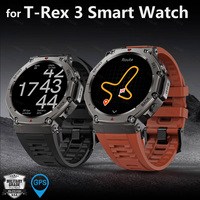 VWAR T-Rex3 GPS Smart Watch 2025 for Xiaomi Samsung Military Smartwatch Men 5ATM Waterproof 170 Sport Modes Built-in GPS BT Call