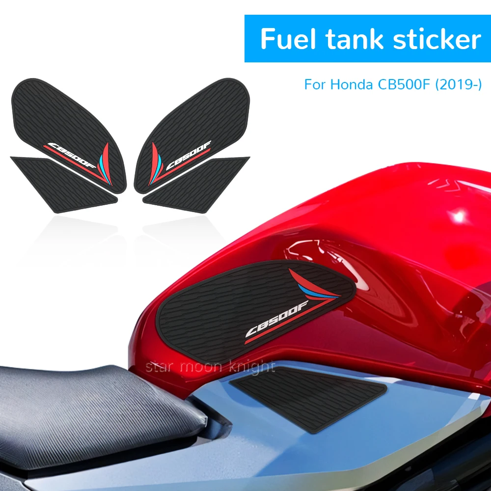 

Rubber Tank Anti-slip Sticker Accessories For Honda CB500F CB 500 F 2019- 2022 Motorcycle Decal Fuel Part Tank Protection Pad