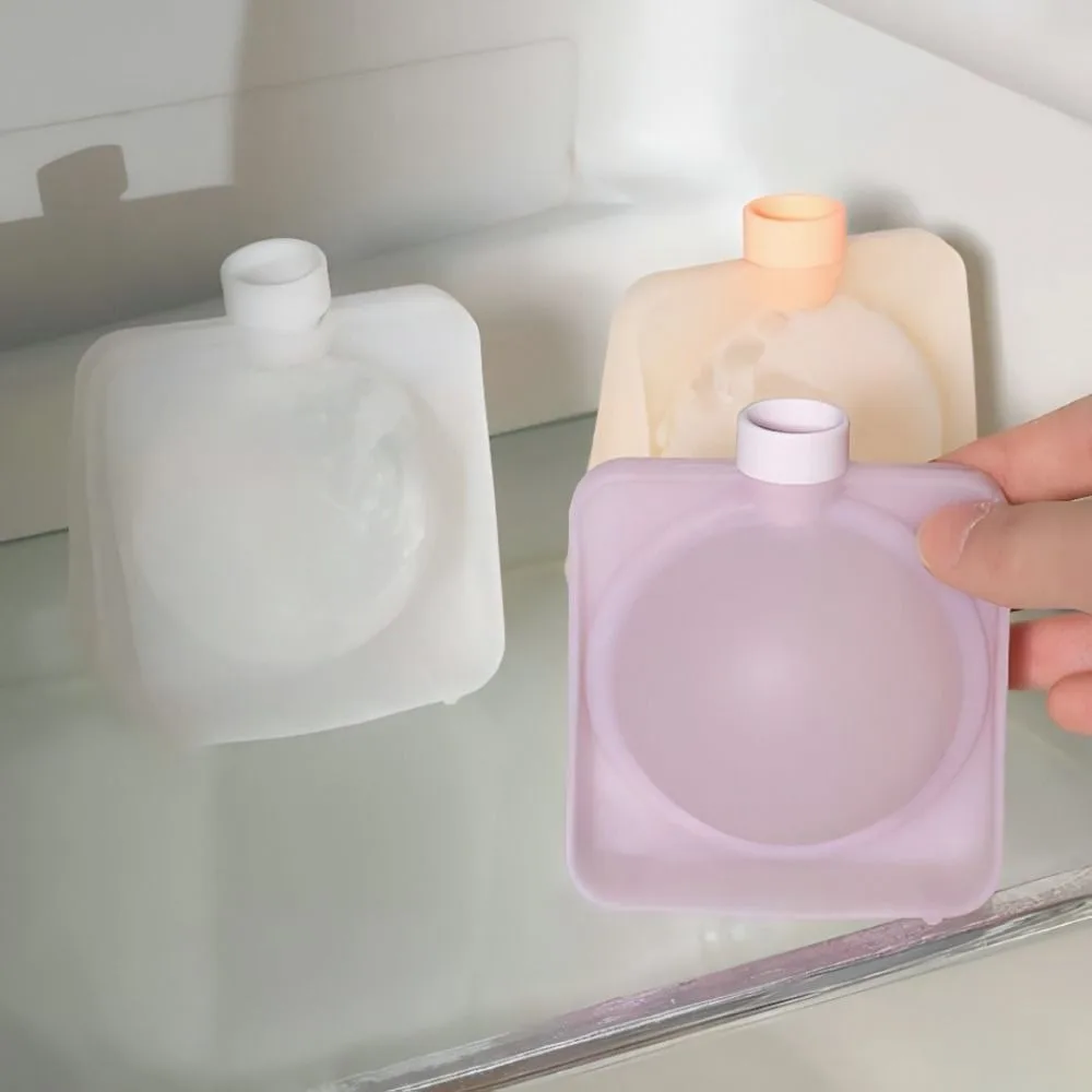 Household 6CM Silicone Ice Ball Mold Easy To Demold Spill-proof Ice Sphere Maker DIY Non-stick Ice Cube Tray Liquor