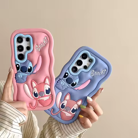 Silicone Stitch Case For Samsung A03S A04E A16 A15 A14 A53 A25 A32 A34 A35 A52 A55 S20 S21 S22 S23 S25 Plus Ultra A26 A36 A56
