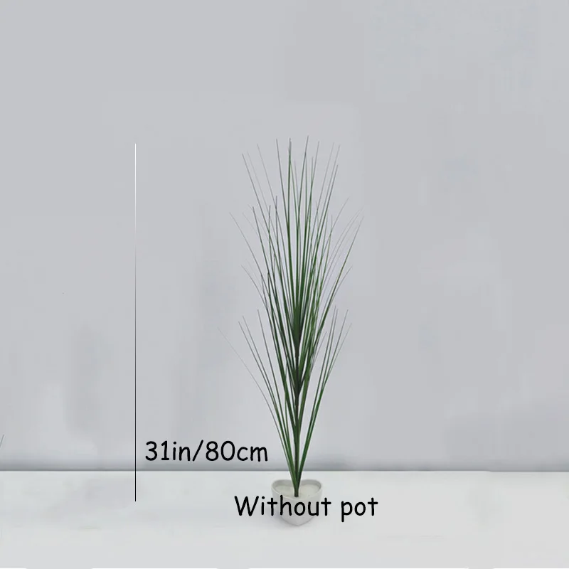 59in Kunstmatige Planten Ui Gras Groen Nep Struiken Nep Hoog Gras Kunstgras Plant Voor Thuis Outdoor Winkel Decor