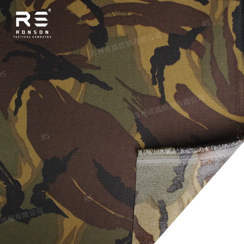 Papua Nuova Guinea KUMUL Camouflage Tessuto Cordura in poliestere 1000D stampato impermeabile e rivestito in PU per borse e attrezzature tattiche