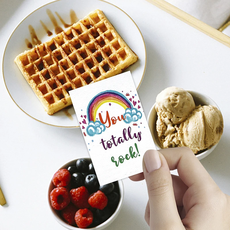 72 Pcs Children's Lunch Card Positive Affirmation Lnspirational And Encouragement Cards For Women Men Daily Affirmations Cards