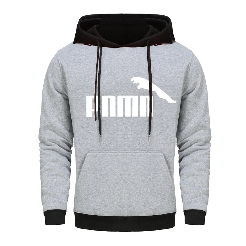 Herren Herbst neue Langarm Kordel zug Hoodie Mode gedruckt Hoodie Top trend ige Herren neuen Herbst Hoodie