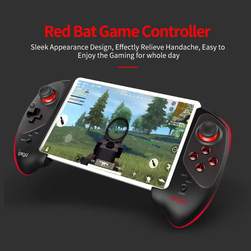 Ipega Game controller Bluetooth wireless gamepad control retractable joystick for iOS Android mobile phone tablet PCPG-9083S