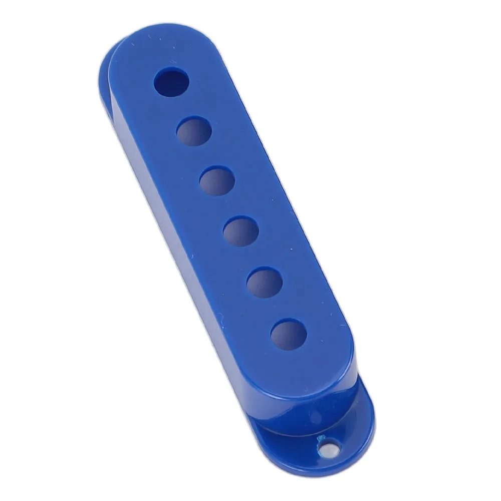 3PCS Durable ABS Single Coil Pickup Cover 1 Volume 2 Tone Blue Guitar Knob Set Switch Tip Cap Electric Guitar