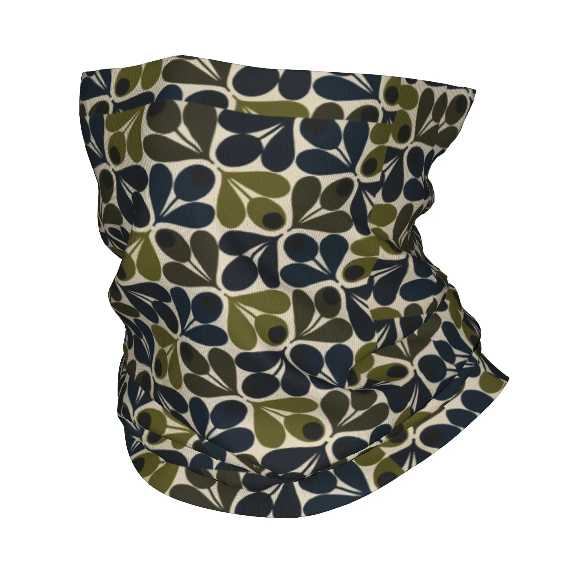 Orla Kiely Floral Pattern Orla Kiely Neck Gaiter Men Women UV Face Shield Winter  Bandana Scarf for Ski