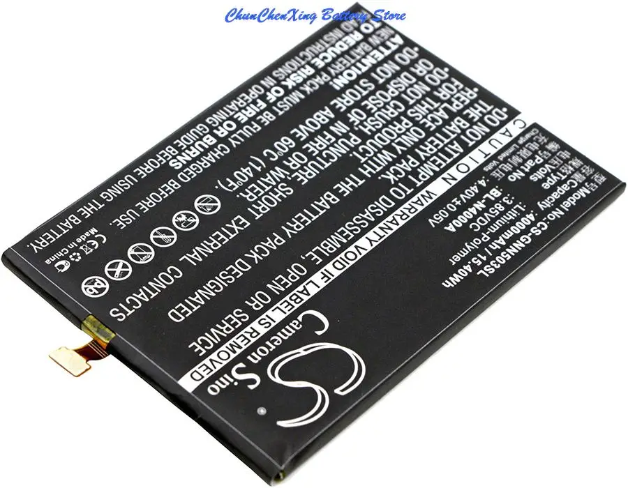 Cameron Sino 4000mAh Battery BL-N4000A for GIONEE GN5003, GN5003s, V187 Pro