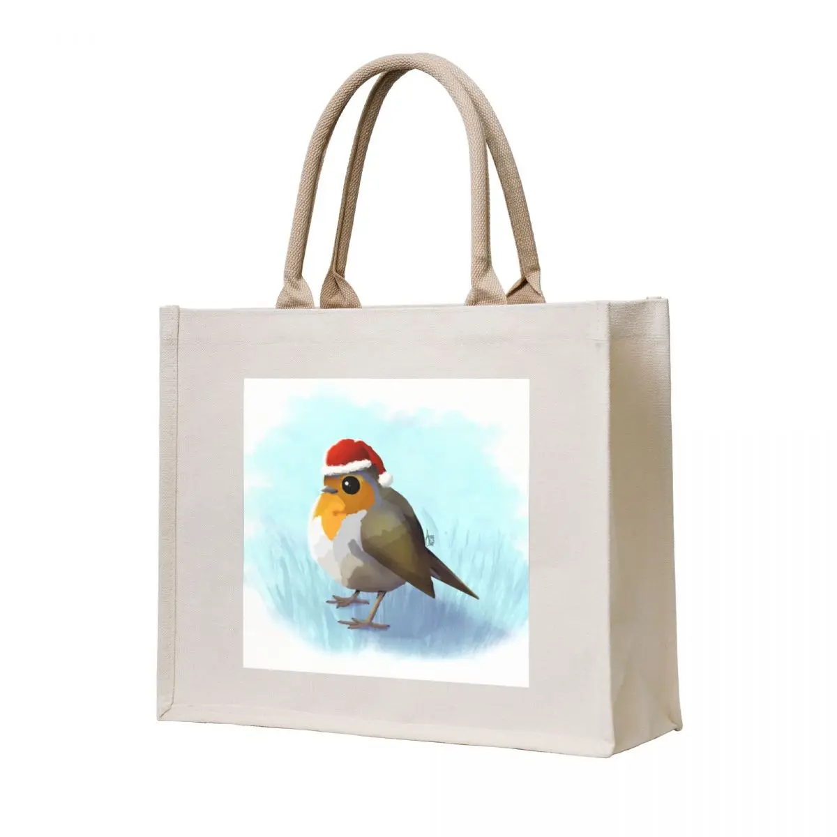 

Christmas Robin Tote Bag custom canvas bag Women's bags Women's bag