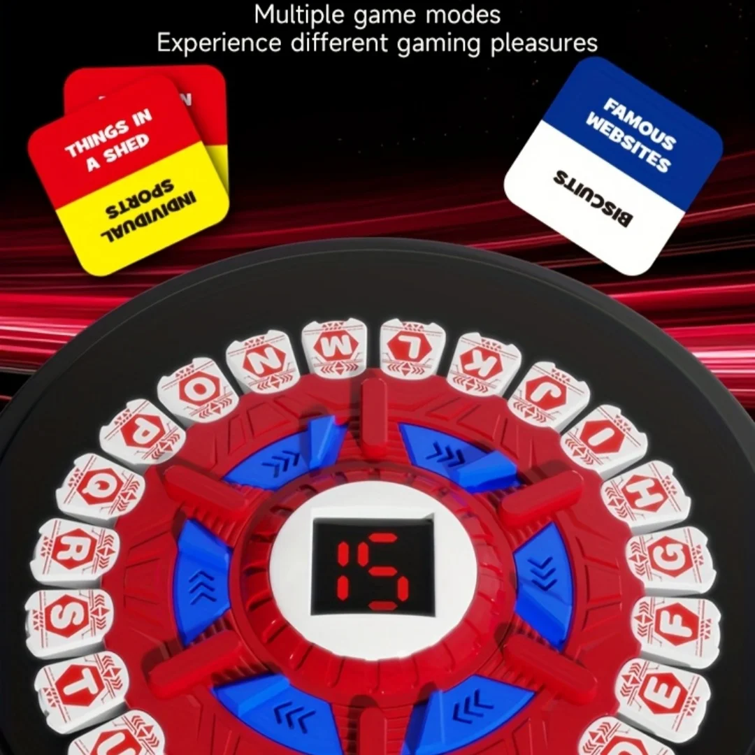 

24-клавишная игра с испанским алфавитом (версия с цифровым дисплеем) — Fun Brain Challenge, быстроутягивающаяся настольная/настольная игра.