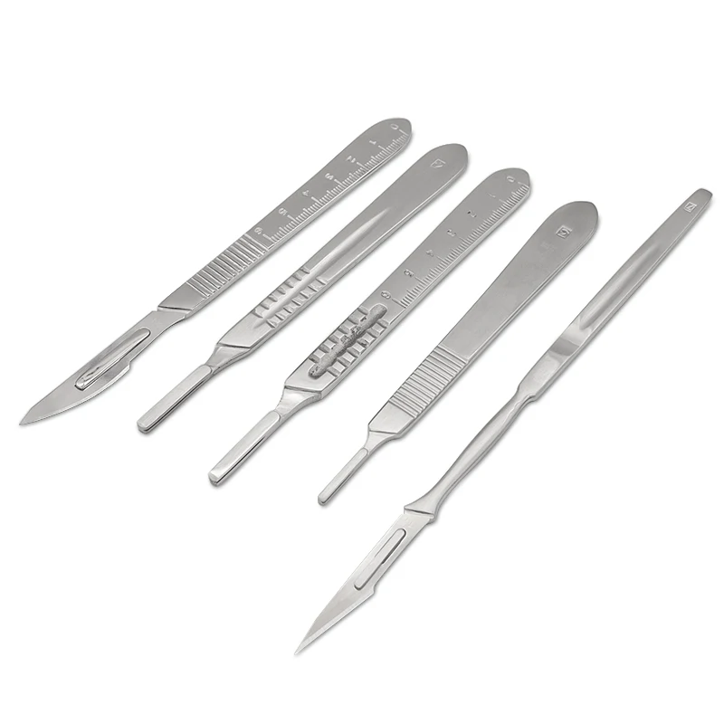 Medical stainless steel surgical knife handle 3 # 4 # handle 11 # 23 # blade Art knife carving knife Pet surgical knife