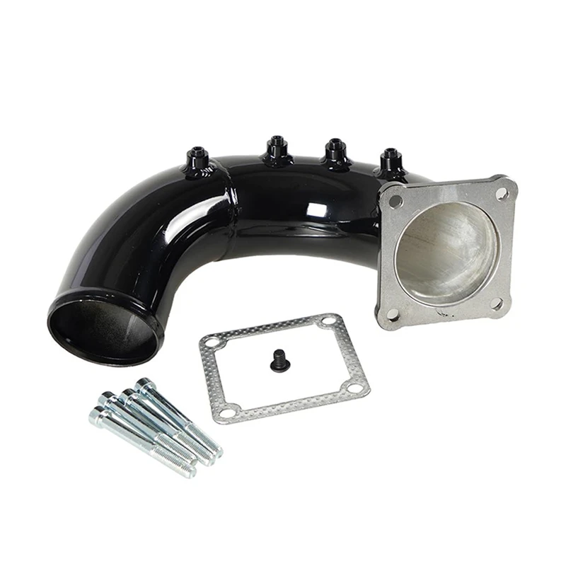 3Inch High Flow Air Intake Elbow Tube For Dodge Ram 2500 3500 For Cummins 5.9L 1998.5-2002 Intake Elbow Charge Pipe Kit