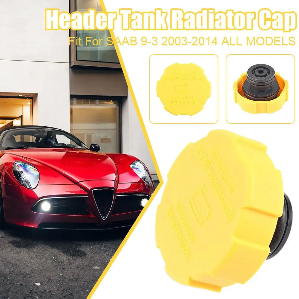 Expansion Tank Cap Radiator Coolant 1304677 9202799 Easy Installation For Opel For SAAB 9-3 No Assembly Required T5B5 