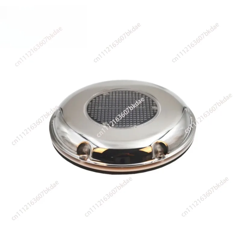 Solar exhaust fan High-end yacht stainless steel ventilation equipment RV exhaust fan Toilet ventilation